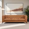 Fargo - Leather Sofa - Brown / Rustic - Image 9