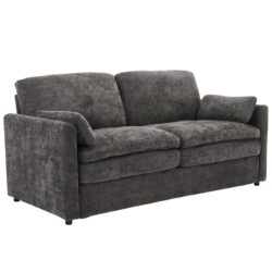 Cozy Upholstered Loveseat Sofa Oversized Comfy Comfy Cloud Sofa Double Cushion Loveseat Sofa Plush Cushion Sofa Couch For Living Room - Gray