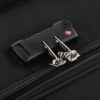 Softside Luggage Expandable 3 Piece Set Suitcase Upright Spinner Softshell Lightweight Luggage Travel Set - Black - Image 10