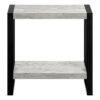 Accent Table, Side Industrial - Gray - Image 4