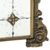 Antique Arched Mirror With Metal Frame, Full Length Mirror For Living Room Bathroom Entryway - Gold - Image 11