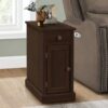 Accent End Table, Storage Drawer, Versatile Design - Espresso - Image 6