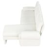 Convertible Futon Sofa Bed Futon Sofa Couch With An Adjustable Backrest, A Reversible Chaise Lounge And 2 Removable Armrest Pillows For Living Room - Beige - Image 19