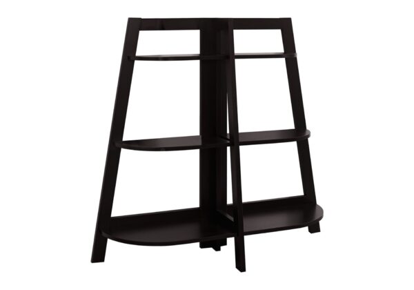Bookshelf, Bookcase, Etagere, 3 Tier, For Office, Contemporary & Modern - Espresso