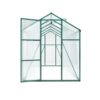 Newly Marketed Gain Height Windproof Aluminum Greenhouse 6 X 10 Ft Polycarbonate Greenhouse Raised Base And Anchor Aluminum Heavy Duty Walk - In Greenhouses For Outdoor Backyard In All Season - Green - Image 12