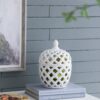 Ballas - Bird Lidded Jar - White - Image 9