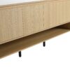 Modern Freestanding Bathroom Vanity With 4 Soft Close Cabinet Doors - Oak - Image 9