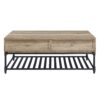 Brantley - Rectangular Coffee Table - Oak / Sandy Gray - Image 4