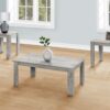 Table Set, Coffee, End, Side, Accent, Living Room Transitional (Set of 3) - Gray - Image 4