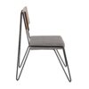 Loft - Mid-Century Modern Chair (Set of 2) - Black / Gray / Walnut - Image 4