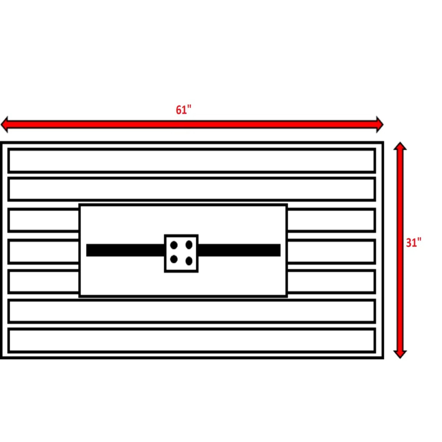 Propane Fire Pit Table - Espresso - Image 3
