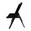 Folding Special Event Chairs, Foldable Style (Set of 4) - Black - Image 11
