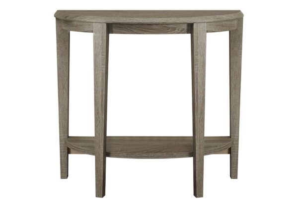 Accent Console Table For Entryway, Contemporary And Modern - Taupe