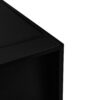 Kitchen Pantry Storage Cabinet, Modern Buffet Cabinet With Kitchen Cart, Tall Kitchen Hutch Cabinet With Microwave Stand, Food Pantry Cabinet With 3 Rattan Doors And Adjustable Shelves - Black - Image 22