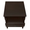 Accent - Table, 2 Tier, Square, Traditional - Walnut - Image 5