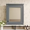 Wall Mounted Bathroom Storage Cabinet With Mirror, Medicine Cabinet With Height Adjustable Shelf, Over The Toilet Space Saver Cabinet - Gray - Image 18
