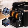 Massage Chair Recliner With Zero Gravity And Full Body Air Pressure - Black - Image 6