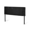 Marakesh - Contemporary Fabric Upholstered King / California King Headboard - Black - Image 8