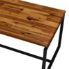Jurgen - 3 Pieces Pack Coffee & End Set - Oak / Black - Image 6