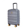 Carry On Luggage Airline Approved18.5" Carry On Suitcase With Tsa Approved Carry On Luggage With Wheels Carry On Bag Hard Shell Suitcases - Dark Gray - Image 4
