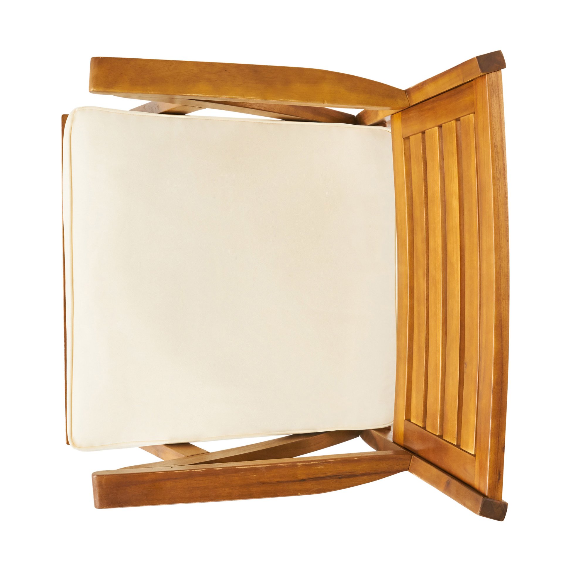 Outdoor Hermosa 7 Piece Wood Dining Set With Cushions - Teak - Image 16