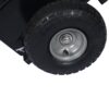 Heavy Duty 600Lb Panel Dolly With 10In. Pneumatic Wheels Alloy Steel - Black - Image 8