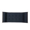 Chic Contemporary Chaise Lounge With Button Tufting And Bentwood Structure - Navy Blue - Image 8