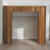 Soba - Straight Console Table - Oak - Image 10