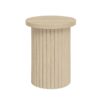 Coffee Table (Set of 2), Round Coffee Table, Modern Side Tables Accent End Table For Living Room, Apartment - Natural - Image 11