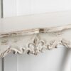 Slimline wash Console Table, For Hallway Living Room Bedroom - White Washed - Image 9