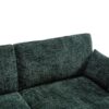 Modern Chenille 2 Seater Sofa With LED Light, USB Charging Port, And Storage Bag - Emerald - Image 18