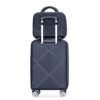 2 Piece Luggage Sets Lightweight Suitcase, Spinner Wheels, (20/14) - Black - Image 17