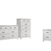 Cassini - 3 Piece Bedroom Set - White - Image 2
