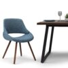 Malden - Bentwood Dining Chair - Denim Blue - Image 8