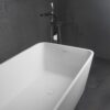 Freestandingn And Solid Surface, Soaking Bathtub For Bathroom - Matte White - Image 8