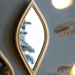 Decorative Mirror For Wall Decor - Antique Gold