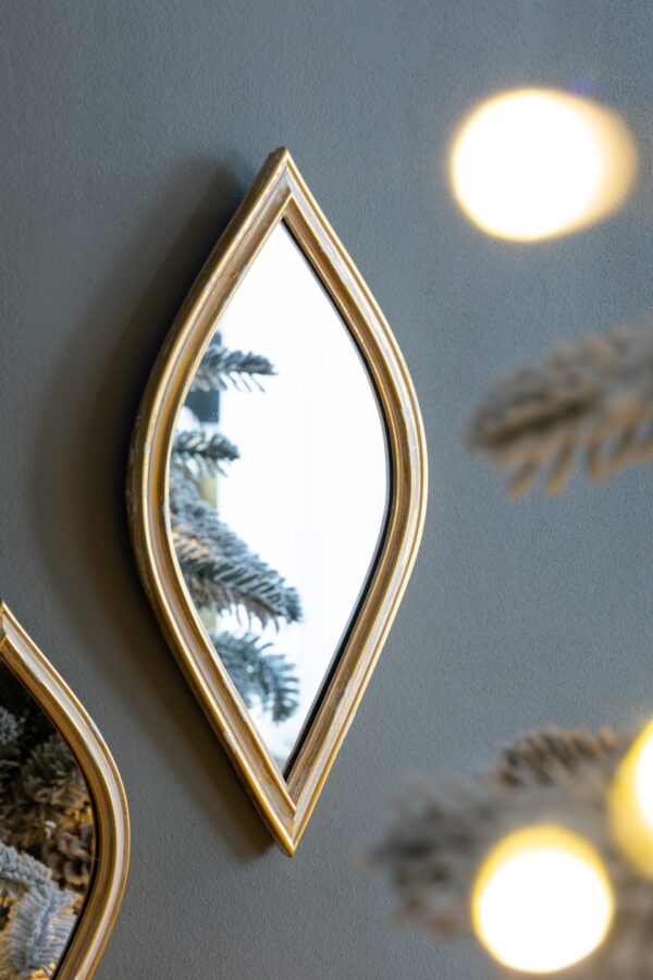 Decorative Mirror For Wall Decor - Antique Gold