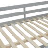 Full Over Full Classic Bunk Bed With Ladder - Gray - Image 5