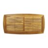 Outdoor Dining Table With Frame - Teak - Image 7