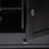 Warm Shaker - TV Media Stand Handcrafted - Black - Image 7