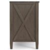 Ela - Bedside Table - Smoky Brown - Image 2