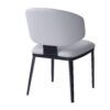 5 Pieces Modern And Metal Dining Set - Gray / Black / Walnut - Image 9