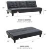 Richie - Sofa Bed - Black - Image 7