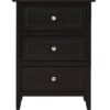 Daniel - Transitional Nightstand - Black - Image 3