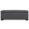 Gabbie - Rectangular Storage Ottoman - Gray - Image 7