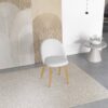 Marion - Mid-Century Modern Dining Chair (Set of 2) - Gold / White - Image 11