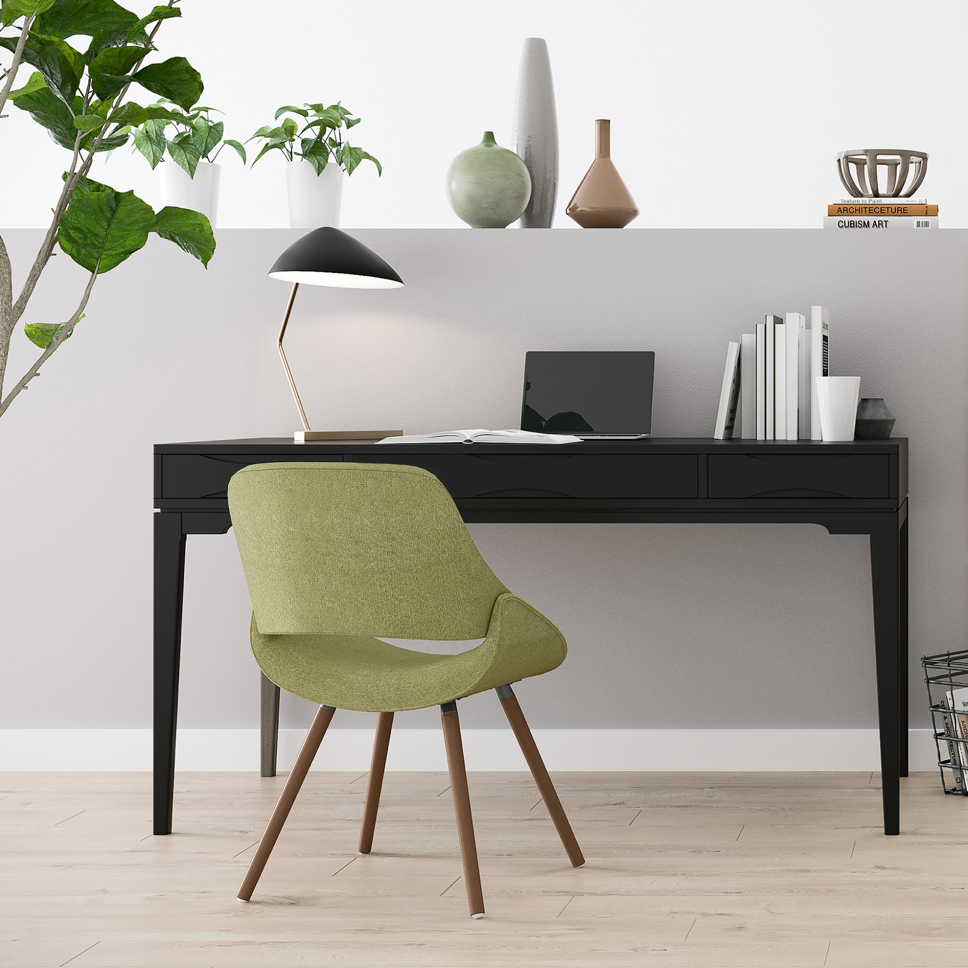 Harper - Desk - Black - Image 7