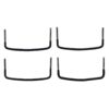 Motoring Roof Rack Rooftop Cargo Carrier Basket 64" Steel Universal Fit - Black - Image 17