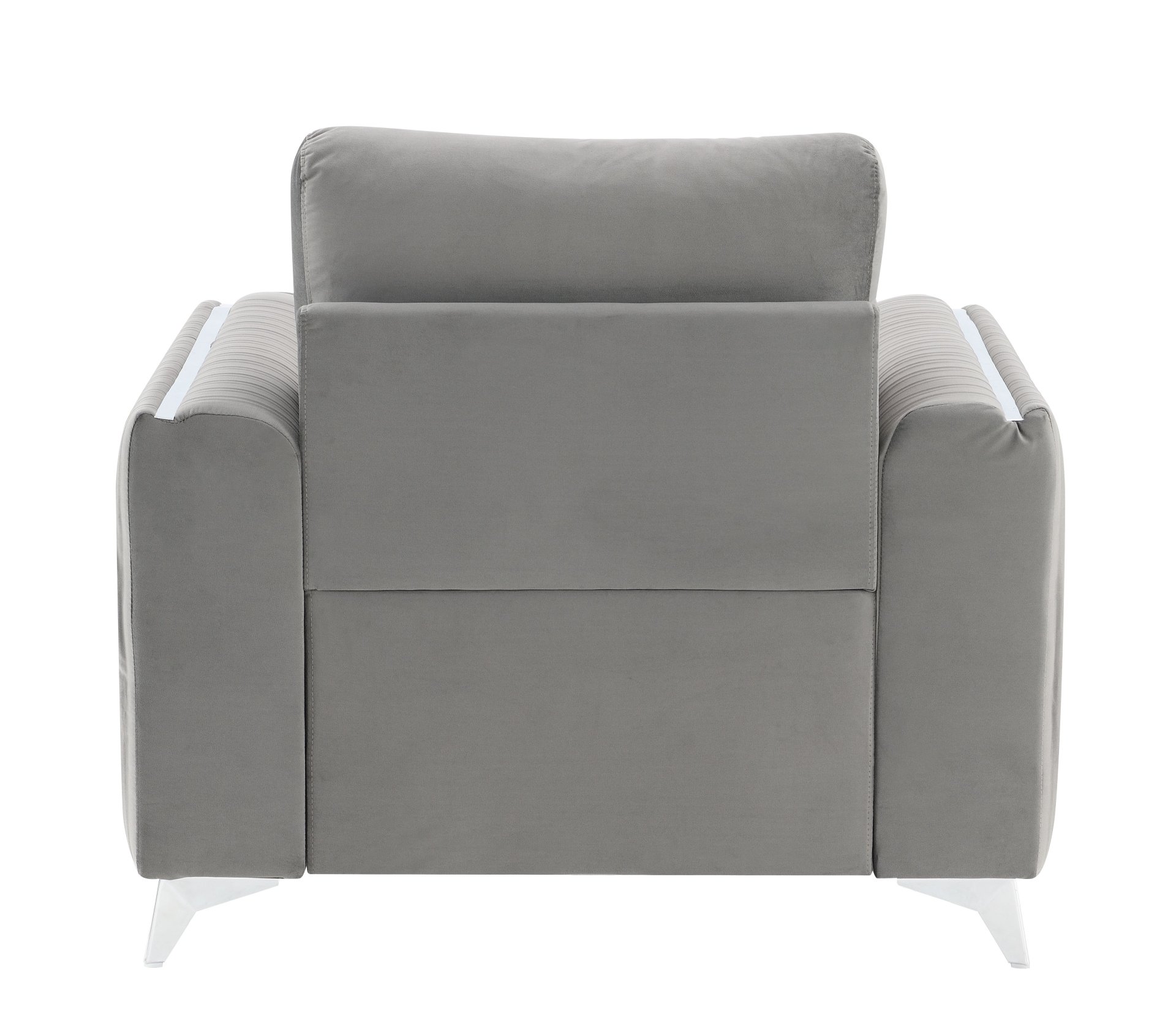 Wenona - 3 Piece Living Room Set Sofa Loveseat Chair - Gray - Image 17