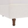 Harper - King Tall Headboard Upholstered Bed, High Headboard, Elegant Simplicity, No Box Spring Needed - Cream White - Image 13